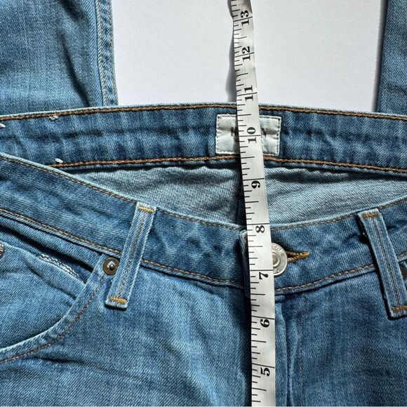 Hudson Bacara Crop Straight Cuffed Light Wash Size 27 - Picture 7 of 10